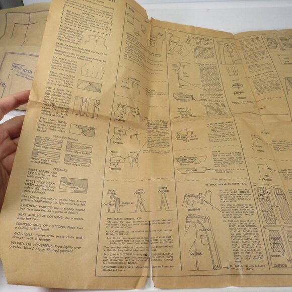 McCalls 9695 clothing pattern (complete) Boys slacks - pants, shirt, shorts - Picture 9 of 11